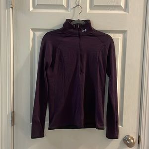 XS Under Armor Purple Lightweight Quarter Zip